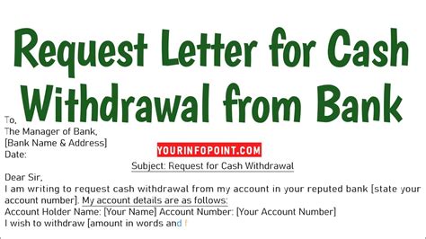 How to request a Withdrawal .